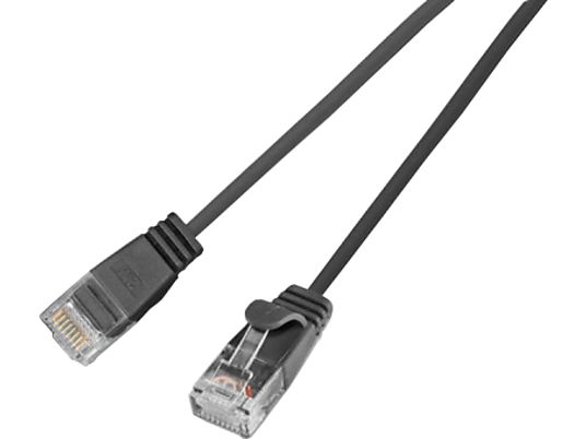 WIREWIN PKW-LIGHT-K6 0.5 SW - câbles de réseau, 0.5 m, Noir