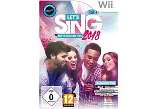 Let's Sing 2018 mit Deutschen Hits, Wii [Versione tedesca]