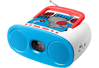 MUSE muse M-20 KDB - Radio Lettore CD - FM/MW Analog Radio - Blu/Rosso - Radio per bambini (AM, FM, Blu/bianco)