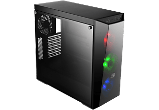 COOLER MASTER COOLER MASTER MasterBox Lite 5 RGB - Boîtier PC - Câble 3 en 1 pour RGB - Noir - Custodia PC (Nero)