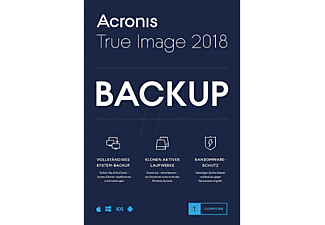Acronis True Image 2018 - PC - 