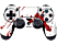 EPIC SKIN Epic Skin PS4 Controller Skin - "Zombie Blood" - Rosso/Bianco - epidermide (Rosso/Bianco)