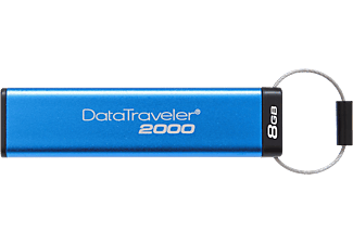 KINGSTON DataTraveler 2000 - USB-Stick  (8 GB, Blau)