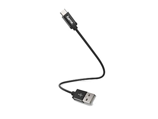 HAMA Câble de charge/données - Câble micro-USB (Noir)