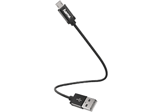 HAMA hama Cavo di ricarica/dati - micro USB - Nero - cavo del caricabatterie (Nero)