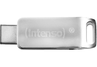 INTENSO Intenso cMobile Line - Memoria ausiliaria USB - 32 GB - Argento - Chiavetta USB  (32 GB, Argento)