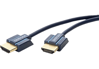 CLICKTRONIC 70702 CABLE HS HDMI SLIM 1M - Câble HDMI ()