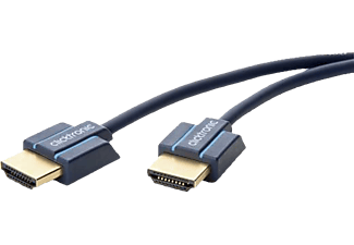 CLICKTRONIC 70705 CABLE HS HDMI SLIM 3M - Câble HDMI ()