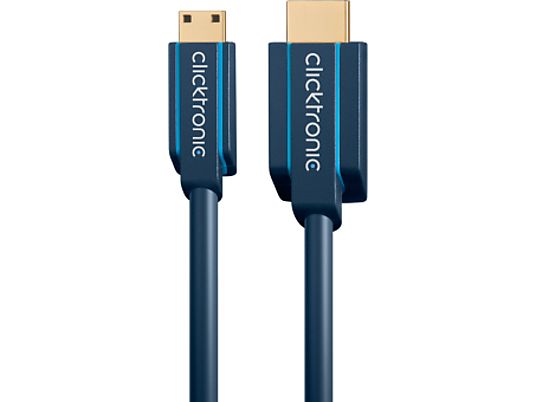 CLICKTRONIC Cable HDMI sur Mini-HDMI - Câble HDMI ()