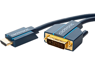 CLICKTRONIC 70345 CABLE HDMI/DVI 10.0M - Adaptateur HDMI/DVI (Noir)