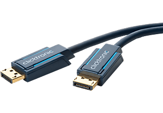 CLICKTRONIC 70711 - DisplayPort-Kabel (Blau)