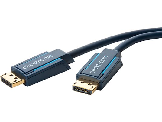 CLICKTRONIC 70712 - DisplayPort-Kabel (Blau)