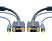 CLICKTRONIC VGA und Audio-Verbindungskabel - , 1 m, Blau