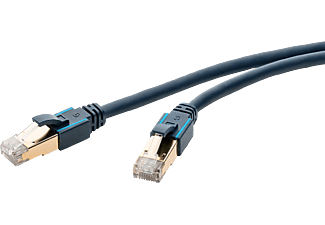 CLICKTRONIC 79957 - Netzwerk-Kabel, 1 m, Blau