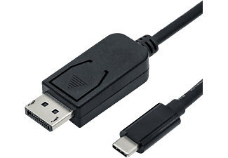 ROLINE Câble adaptateur - USB Type C-DisplayPort, v1.2, M/M