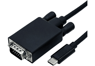 ROLINE 1431853 - USB/VGA-Kabel (Schwarz)