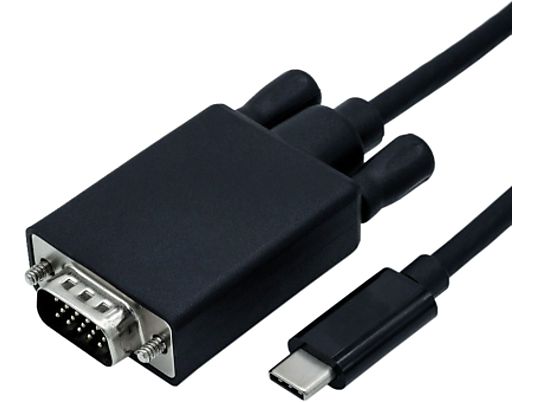 ROLINE 1431853 - USB/VGA-Kabel (Schwarz)