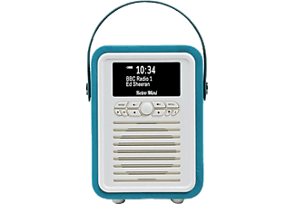 VIEW QUEST Retro Mini - Radio Rétro (DAB+, FM, Bleu)