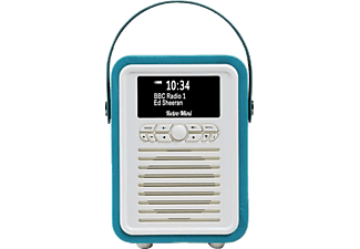 VIEW QUEST Retro Mini - Retro Radio (DAB+, FM, Blau)
