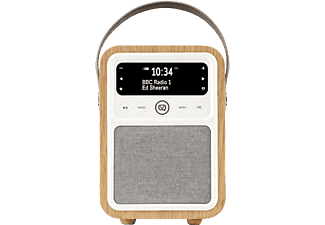 VIEW QUEST Monty Bluetooth - Radio numérique (DAB+, FM, Chêne)