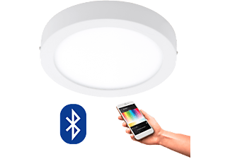 EGLO EGLO 96671 FUEVA CONNECT, Bluetooth LED-Plafoniera RGBW, bianco - Plafoniera sporgente (Bianco)