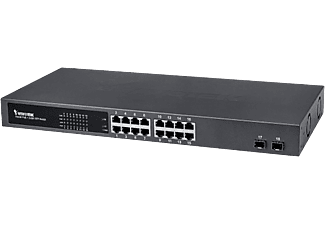 VIVOTEK VIVOTEK AW-GET-180A-250 PoE Switch - 16 x GE POE - Noir - Commutatore (Nero)