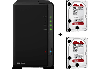 SYNOLOGY DS218PLAY_8TB_WD_RED - serveur NAS