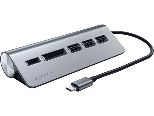 SATECHI ST-TCHCRM - concentrateur USB (Gris)