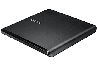 LITEON LITEON ES1 - Unità DVD esterna portatile - USB 2.0 - Nero - Lettore DVD esterno portatile 