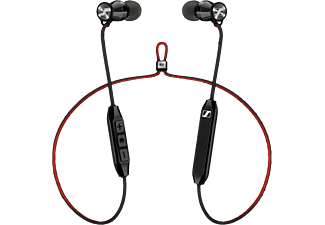 SENNHEISER SENNHEISER Momentum Free - Écouteurs In Ear - Bluetooth - Noir/Rouge - Auricolare Bluetooth (In-ear, Nero/rosso)