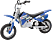 RAZOR Dirt Rocket MX350 - Mini Dirt Bike (Blau)