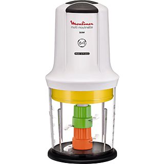 MOULINEX Multimoulinette 6 in 1 - Tritatutto (Bianco/Trasparente)