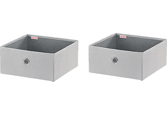 LEIFHEIT 80008 4 BOX S GREY 2PCS - Box (Grau)