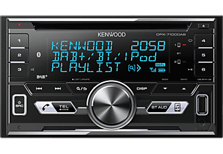 KENWOOD DPX-7100DAB - Autoradio (2 DIN (Doppel-DIN), Schwarz)