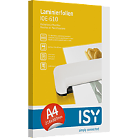 ISY Laminierfolien A4 (Transparent) IOE-610