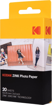 KODAK RODZ2X320 ZINK 20S - Fotopapier (Weiss)