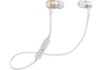 CELLULARLINE cellularline Earphones In-Ear - Bianco/Oro - Auricolare Bluetooth (In-ear, Bianco/oro)