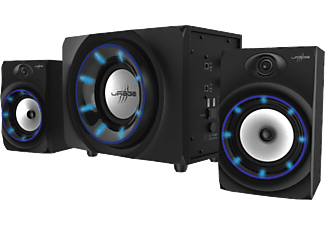 HAMA hama uRage SoundZ 2.1 Essential - Système audio Gaming - 20 W - Bleu/Noir - Sistema audio da gioco