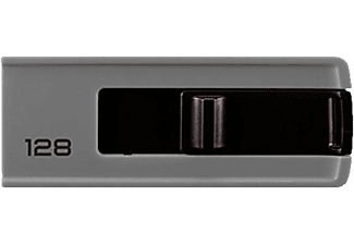 EMTEC B250 Slide - USB-Stick  (128 GB, Grau)