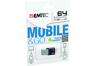 EMTEC T200 - Clé USB de 64 Go 