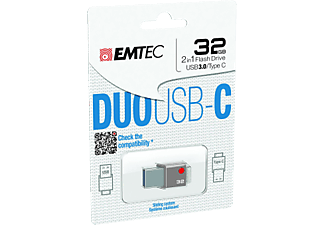 EMTEC T400 DUO - Clé USB de 32 Go 