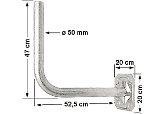 ERARD A41-1950 ABGEWINK.AUSLEG.GALV.52CM - 