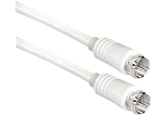 NIWOTRON Antennen-Kabel - SAT Kabel (Weiss)