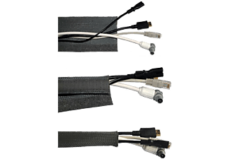 CAVUS BCB016 CABLE SOCK SILVER - Kabelmanagement (Grau)