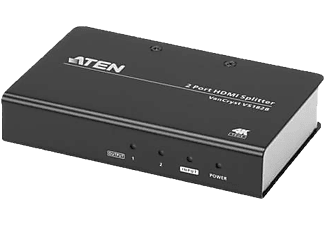 ATEN VS182B - HDMI-Signalverteiler True 4K (Schwarz)