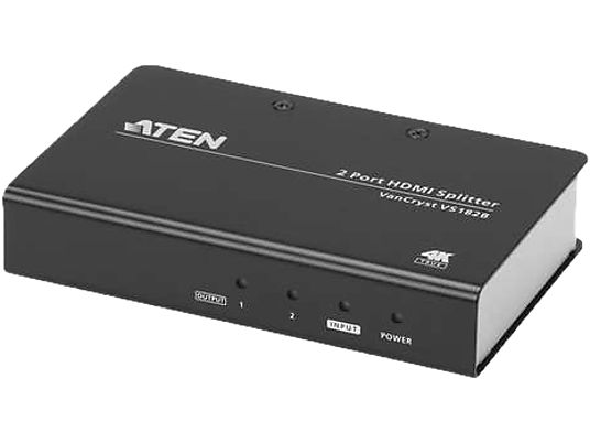 ATEN VS182B - Distributore dei segnali HDMI True 4K (Nero)