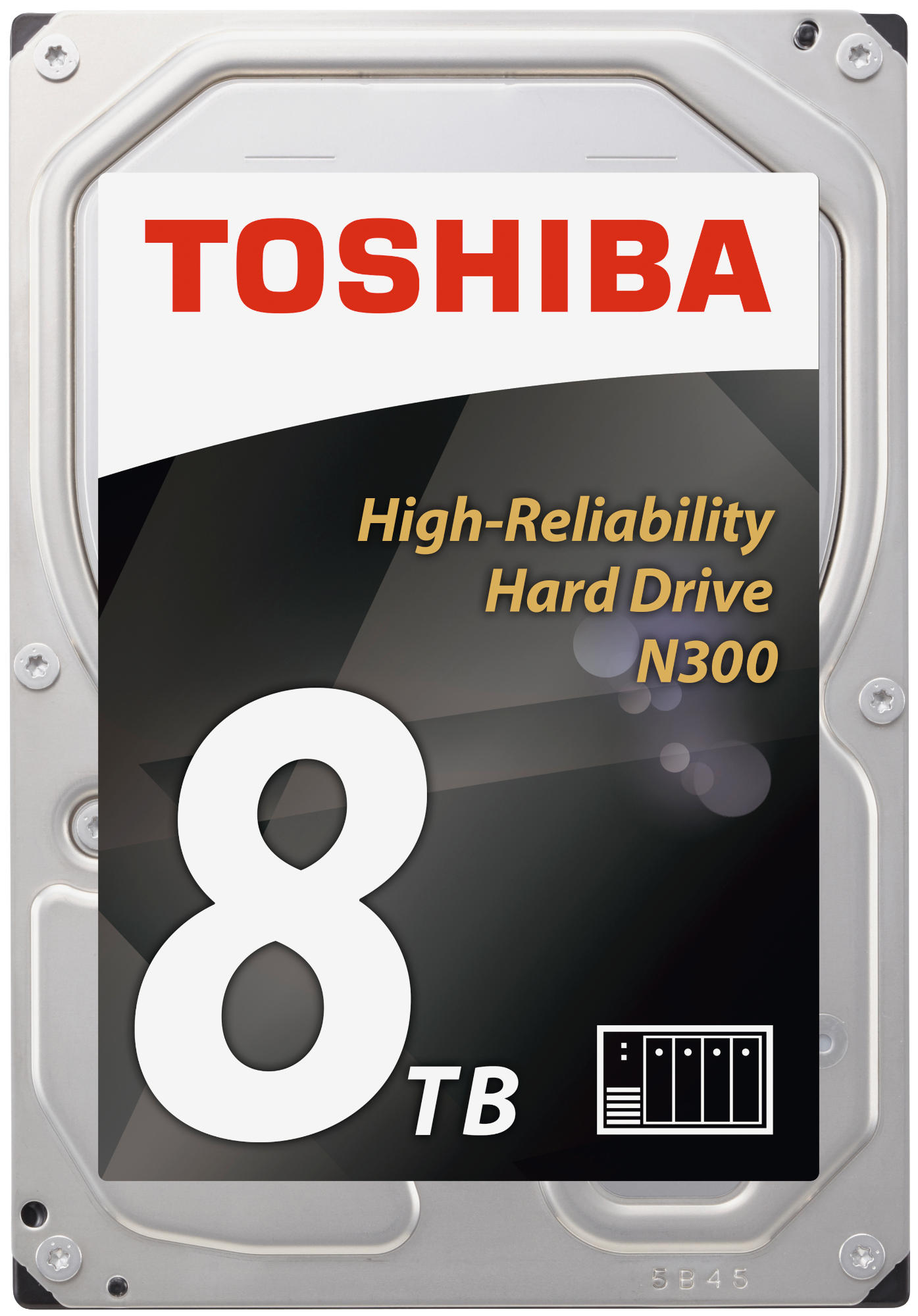 Disco Duro 8TB - Toshiba N300, 8TB, Serial ATA III, 3.5", 7200 rpm