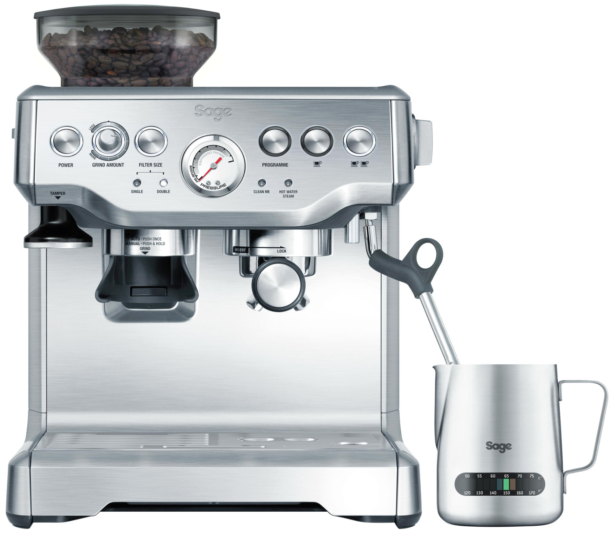 SAGE SES875BSS kávéfőző inox