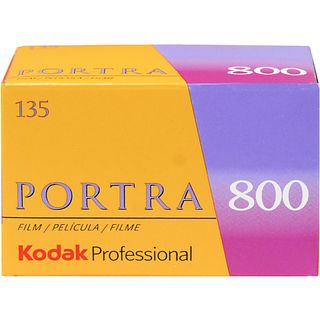 KODAK Portra 800 135-36 - Film analogique (Jaune/Pourpre)