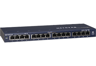 NETGEAR GS116 16-PORT GIGABIT SWITCH - Switch (Blau)